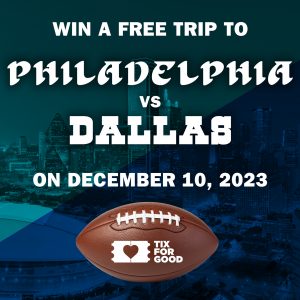 Win a trip to Philadelphia vs Dallas
