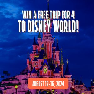 Win a trip for 4 to Disney World