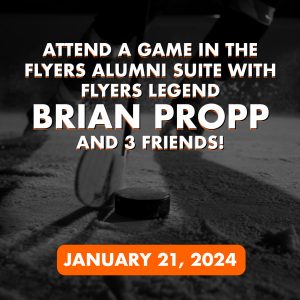 Win 3 Tickets To Watch The Flyers In The Alumni Suite With Flyers Legend Brian Propp