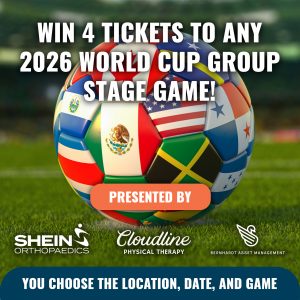 Win 4 Tickets to any 2026 World Cup Group Stage Game